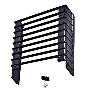 Radiateurrooster zwart ks50 lc, ks80 lc, zundapp z517-10.715